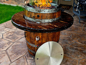 🔥 From Barrel to Backyard: The Story Behind Our Bourbon Barrel Fire Pits