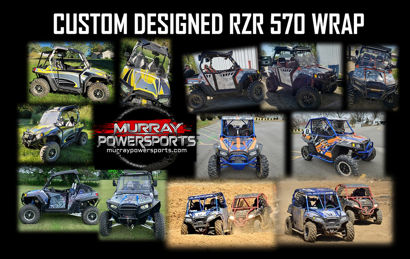 Custom RZR 570 Wrap