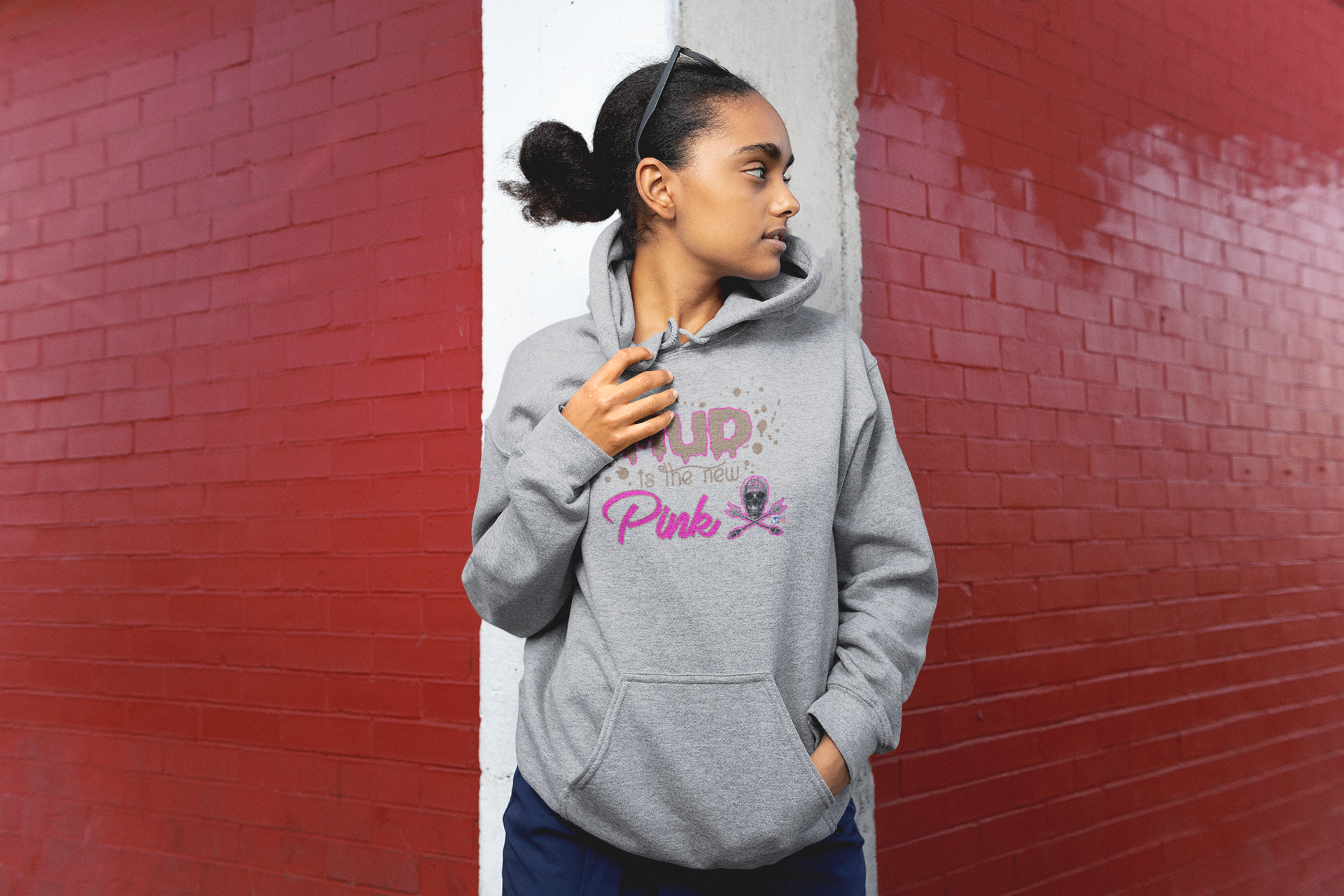 SXS RIDERZ Mud Is The New Pink Unisex Heavy Blend™ Hooded Sweatshirt