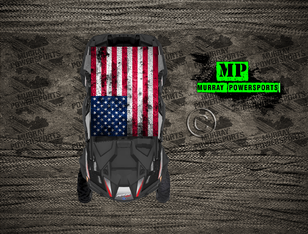 SXS/UTV/RZR 2 or 4 seat Roof Wrap  (Truck/Car )
