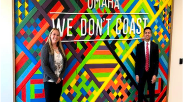 Business Students Meet with Top Executives on Trip with National Millennial Community to Omaha, NE &