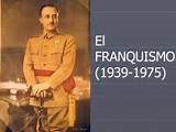 El Franquismo (1939-1975)