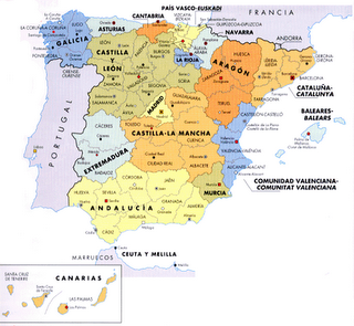 División administrativa de España