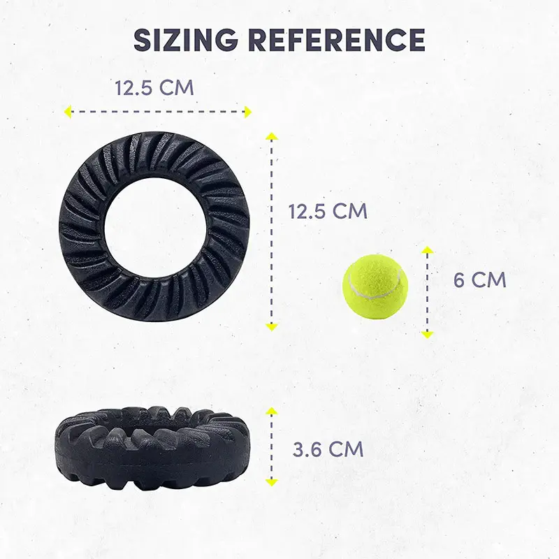 תמונה ממוזערת: Product: פופוס צעצוע צמיג לעיסה חזק לכלבים קטנים/בינוניים
