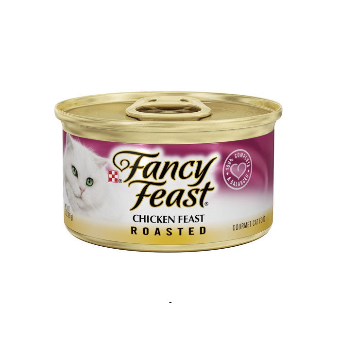 פנסי פיסט צלוי עוף מעדן לחתול, 85 גרם