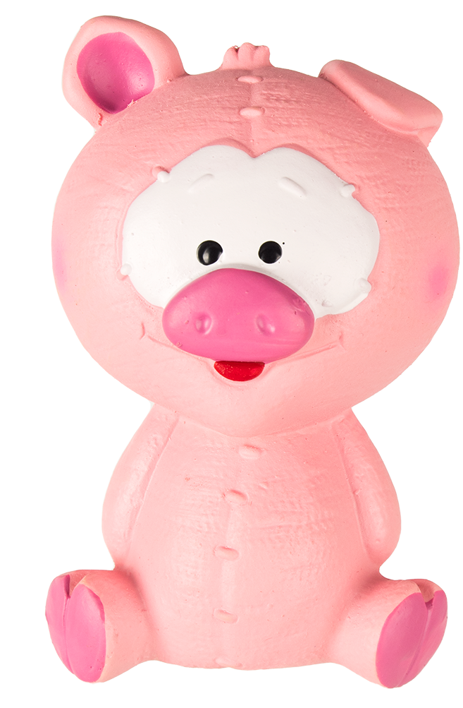 פופוס צעצוע חזיר לטקס מצפצף לכלבים