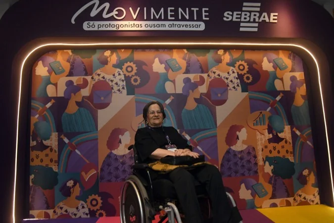 palestra de Maria de Penha