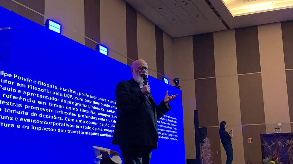 Palestra de Luiz Felipe Pondé