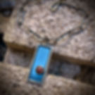 Thumbnail: Ruby Window Bracelet w/ Hand-Constructed Paperclip Chain