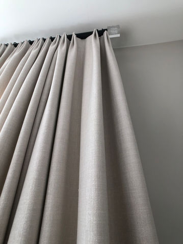 Black Iron hardware with glass end caps