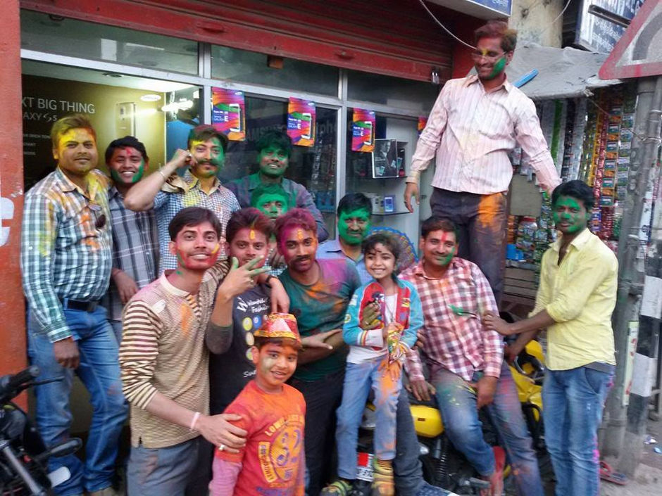 hOLI cELEBRATION