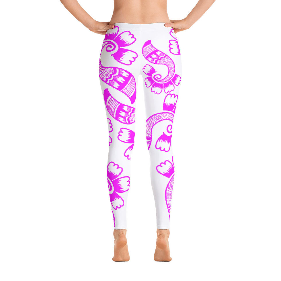 Thumbnail: L244 - PREMADE MANDALA DESIGN ALL OVER LEGGINGS PRINTFUL TEMPLATE FILE