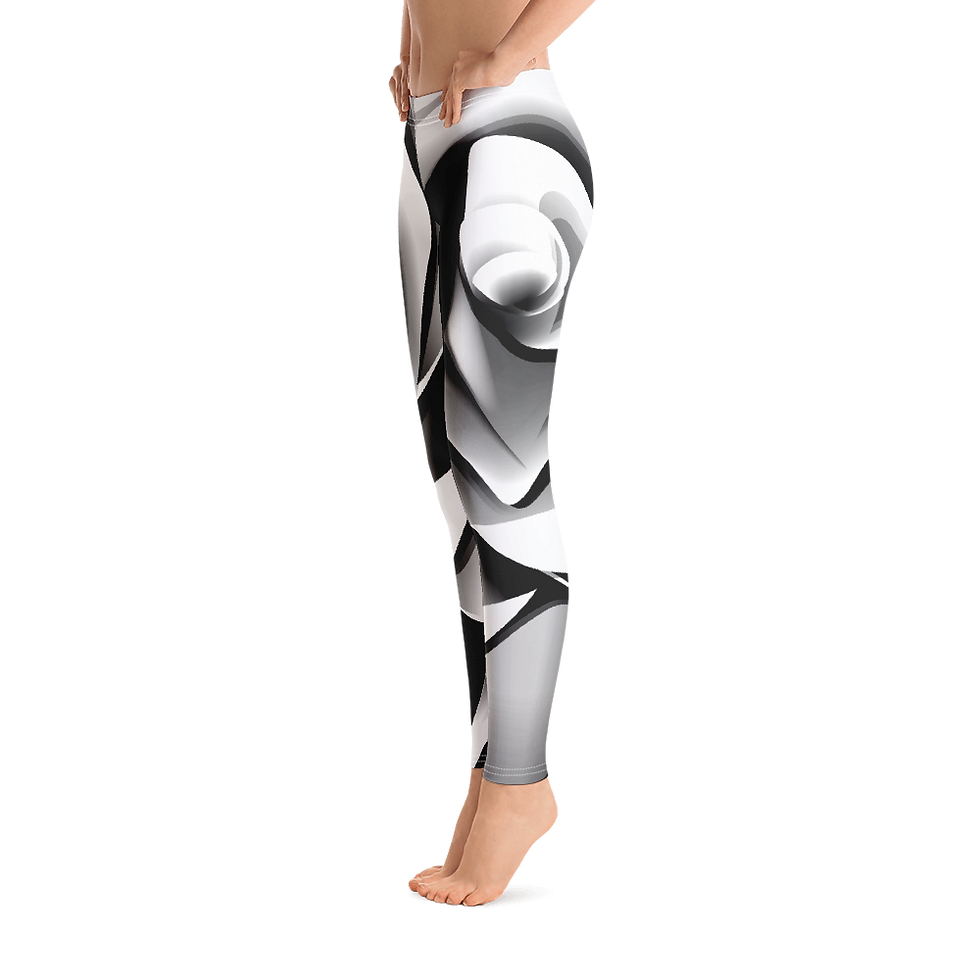 J462 - ROSE PETALS ART DESIGN ALL OVER PRINT LEGGINGS PRINTFUL TEMPLATE FILE