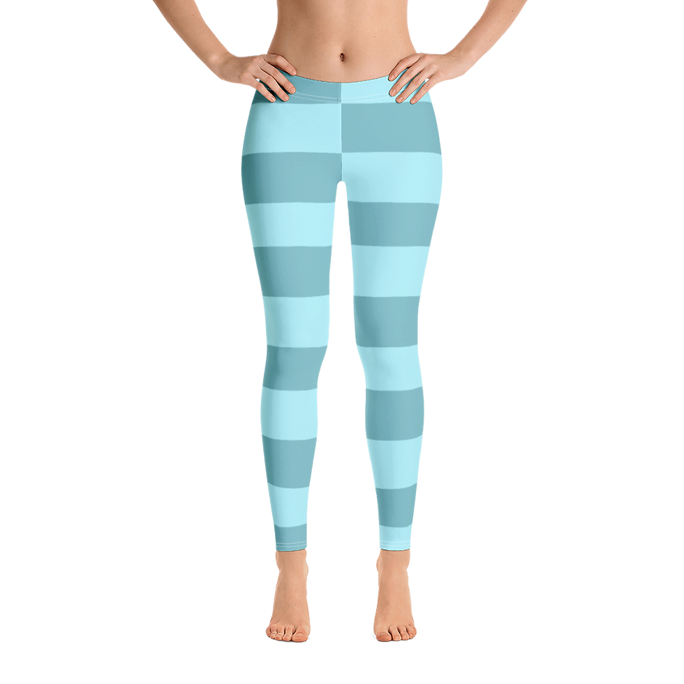 H448- BLUE STRIPES PRINT FOR LEGGINGS TEMPLATE FILE