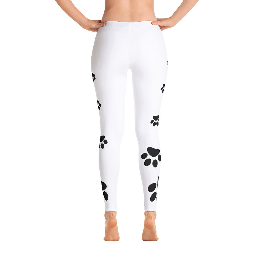 Miniaturbild: L204 - PREMADE ANIMAL PAW DESIGN ALL OVER LEGGINGS PRINTFUL TEMPLATE FILE