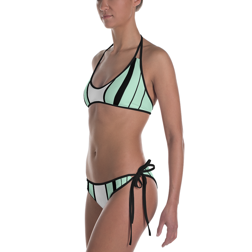 الصورة المصغرة: N17 - PRE MADE READY STRIPE BIKINI SET DESIGN PRINTFUL TEMPLATE FILE
