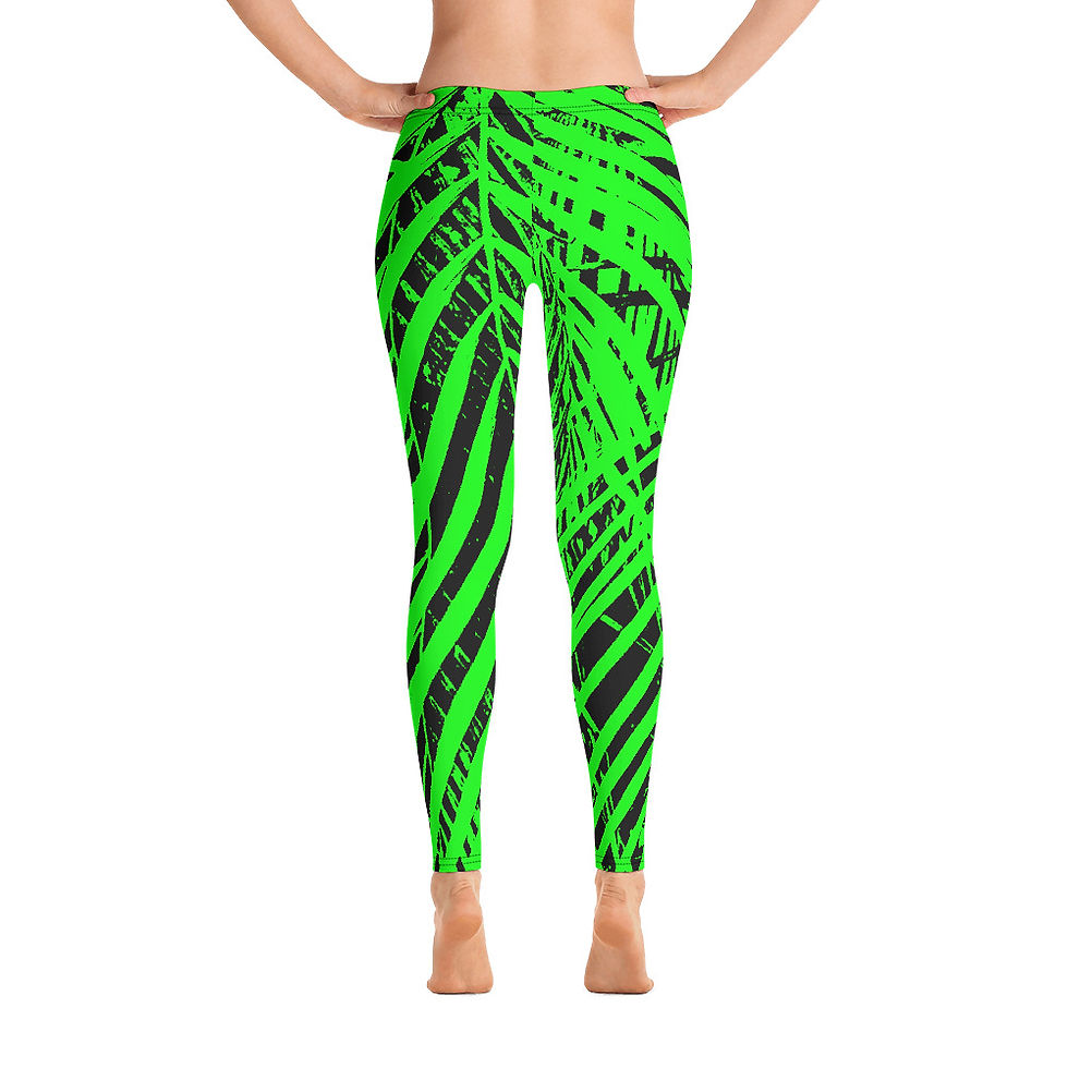 Miniature : L421 - PALM LEGGINGS READY DESIGN PRINTFUL TEMPLATE FILE