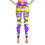 Thumbnail: SL163-AFRICAN ART YOGA LEGGINGS+SPORTS BRA SET PRINTFUL TEMPLATE FILE