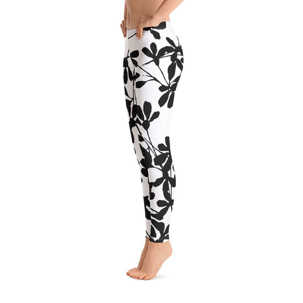 L309 - LEAF ART WHITE LEGGINGS PRINTFUL TEMPLATE FILE