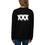 Thumbnail: SW013-  XXX BLACK PRINT FOR UNISEX SWEATSHIRT PRINTFUL TEMPLATE FILE