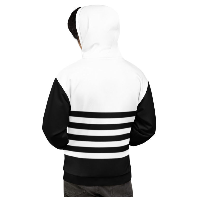 Thumbnail: HD15- STRIPES PRINT FOR UNISEX HOODIE TEMPLATE FILE