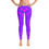 Thumbnail: L508 - MANDALA PURPLE LEGGINGS READY DESIGN PRINTFUL TEMPLATE FILE