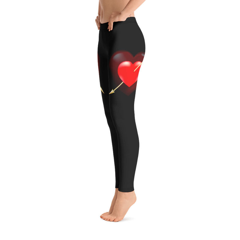 Thumbnail: J549 - ARROW HEART PRINT FOR LEGGINGS PRINTFUL TEMPLATE FILE