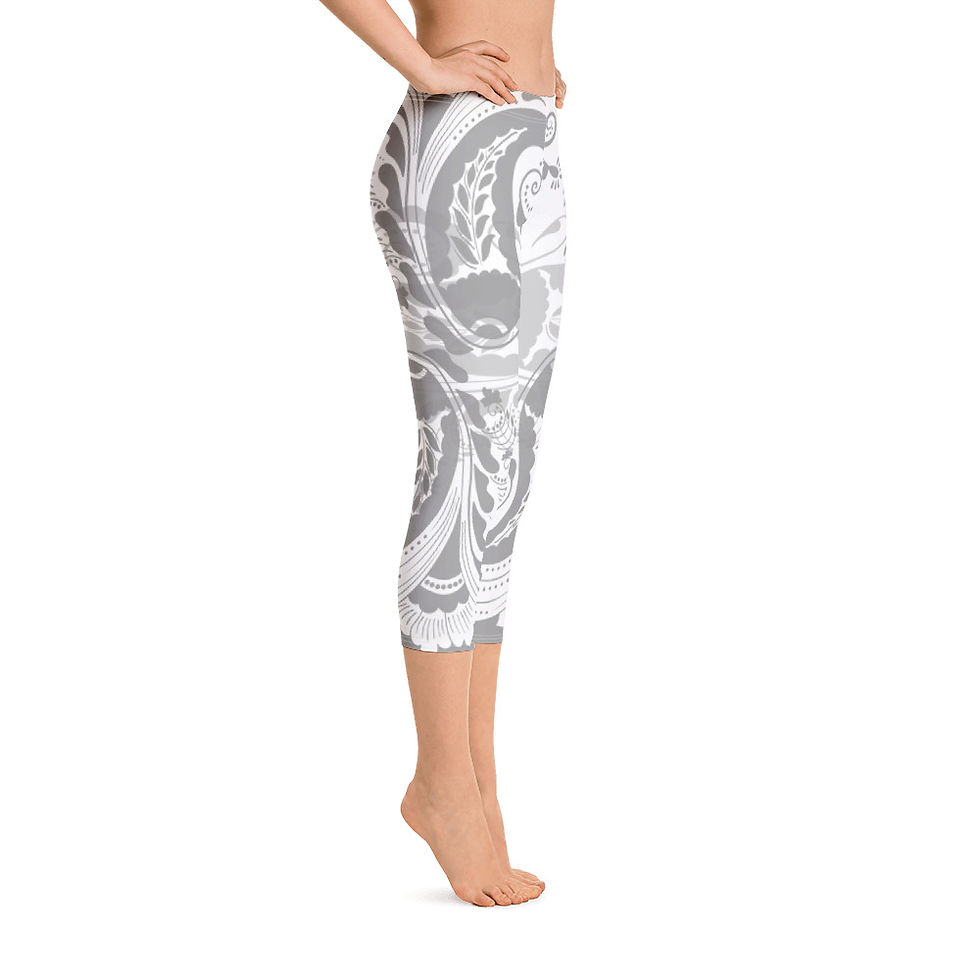 Thumbnail: C8 -  LEAF WHITE CAPRI PRINTFUL TEMPLATE FILE