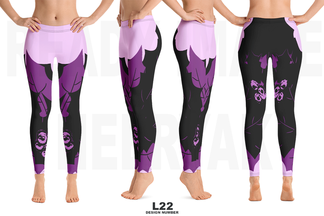 L22 - PRE MADE READY DESIGN ALL OVER LEGGINGS PRINTFUL TEMPLATE FILE