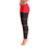 Thumbnail: F790 - RED STRIPE BLACK LEGGINGS PRINTFUL TEMPLATE FILE