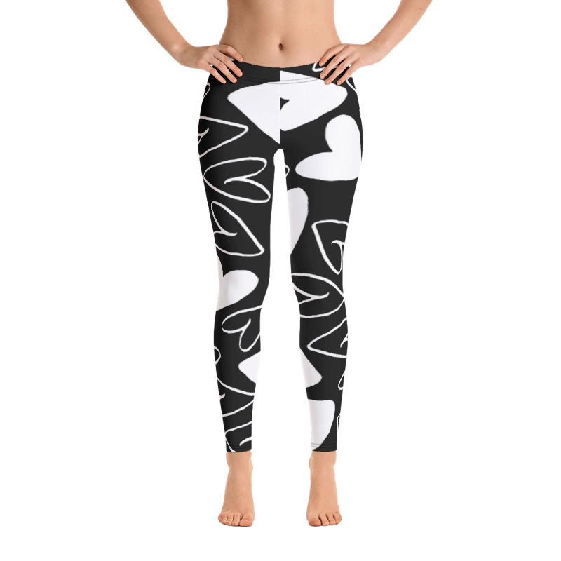 J558 - HEARTS PRINT FOR LEGGINGS PRINTFUL TEMPLATE FILE