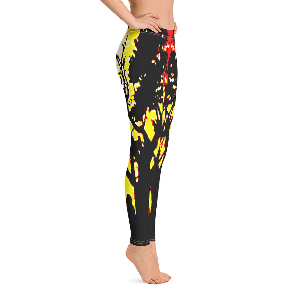 الصورة المصغرة: L519 - DEAD TREE COLORFUL LEGGINGS READY DESIGN PRINTFUL TEMPLATE FILE