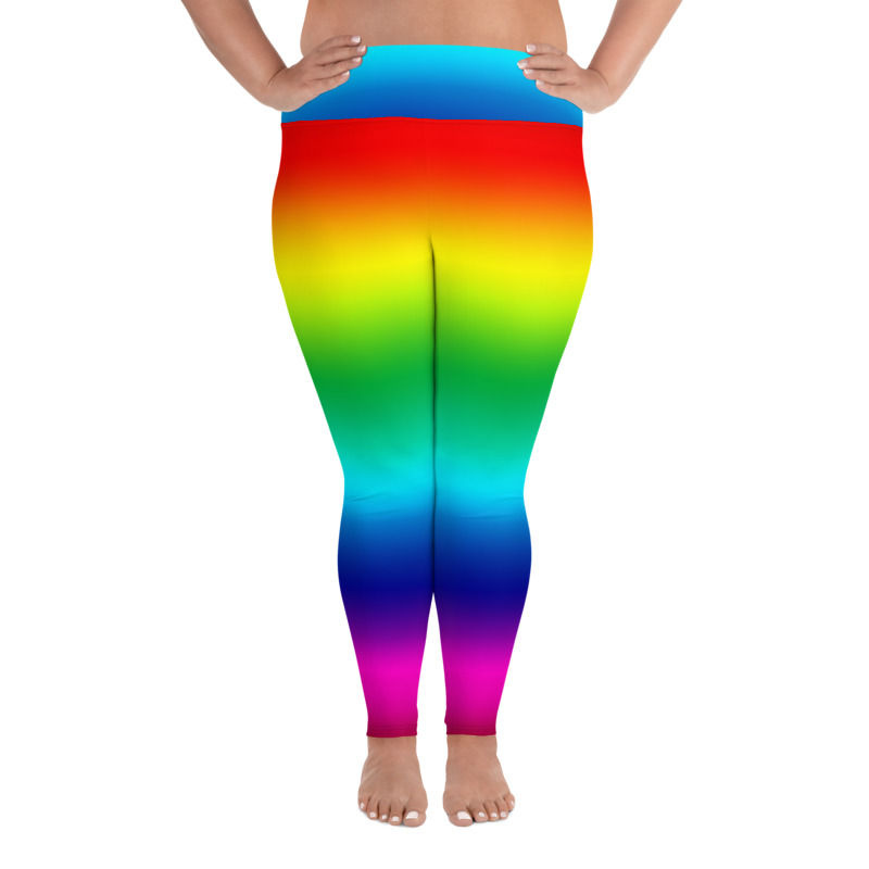 Thumbnail: PS029- COLORFUL PRINT FOR PLUS SIZE LEGGINGS TEMPLATE FILE