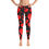 Thumbnail: J541 - RED HEARTS PRINT FOR LEGGINGS PRINTFUL TEMPLATE FILE