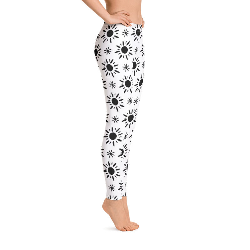 Miniaturbild: H470- SUN RAYS PATTERN FILE FOR ALL OVER PRINT LEGGINGS TEMPLATE