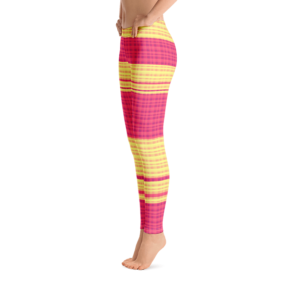 H355 - CHECKS ART LEGGINGS READY DESIGN PRINTFUL TEMPLATE FILE