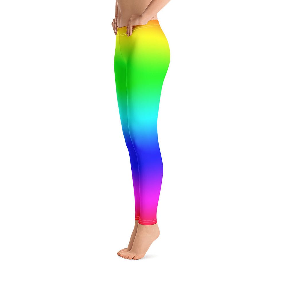 縮圖：BP7 - BUNDLE PACK RAINBOW COLORS 3 LEGGINGS PRINTFUL TEMPLATE FILE