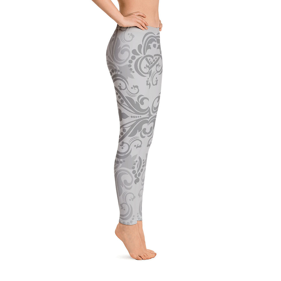 Miniaturbild: L580 - DAMASK ART LEGGINGS READY DESIGN PRINTFUL TEMPLATE FILE