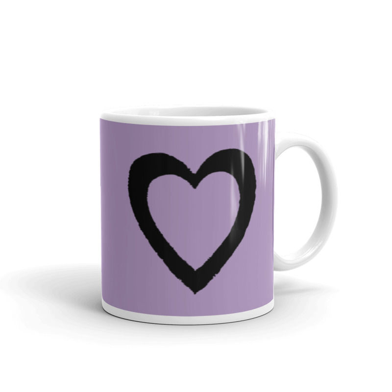Thumbnail: M016 - HEART MUG READY DESIGN PRINTFUL TEMPLATE FILE