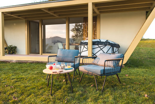 Small house in nature