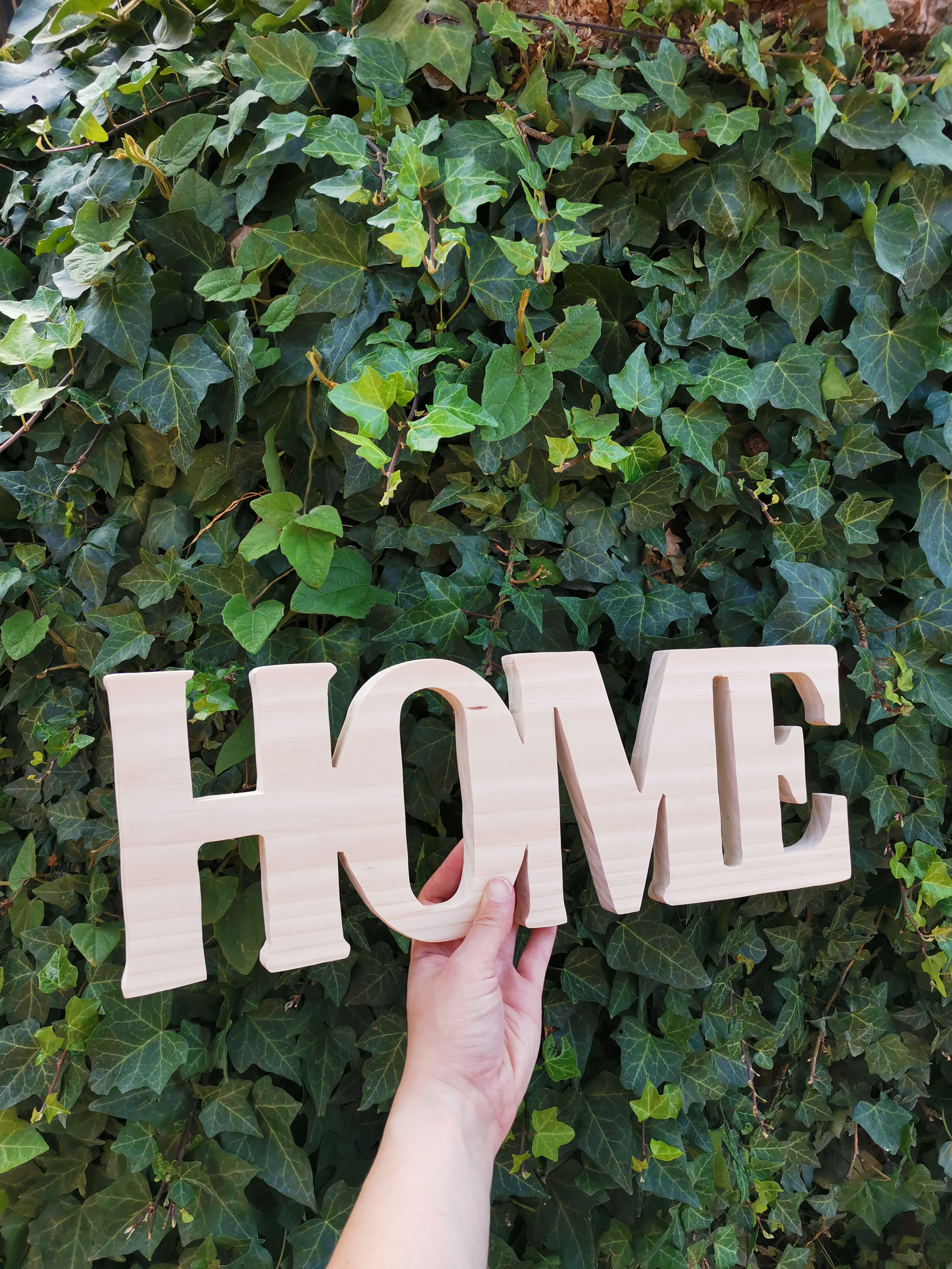 Palabra HOME 18x45 CM 