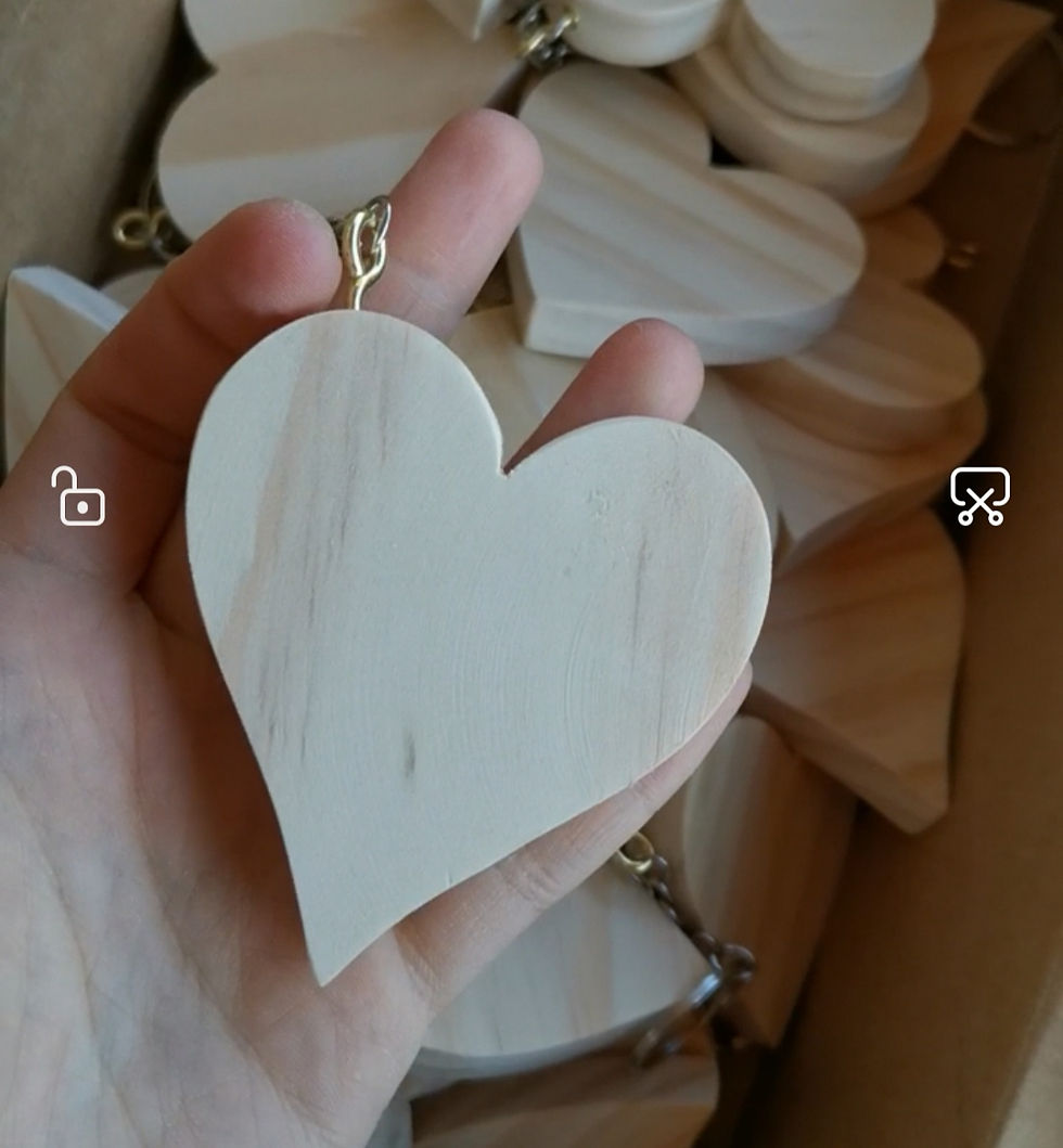 Miniatura: Llavero modelos corazones 