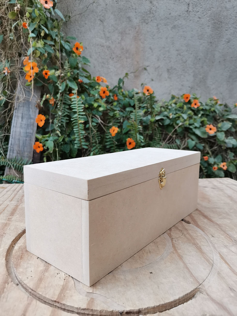 Miniatura: Caja MDF té 3 divisiones 