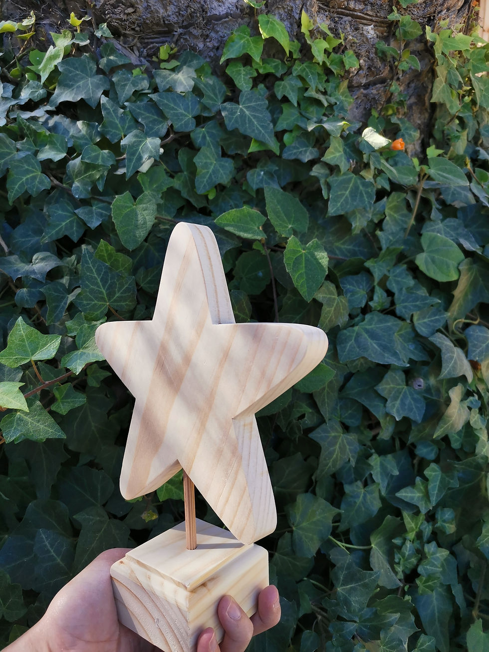 Miniatura: Pedestal estrella 17 cm