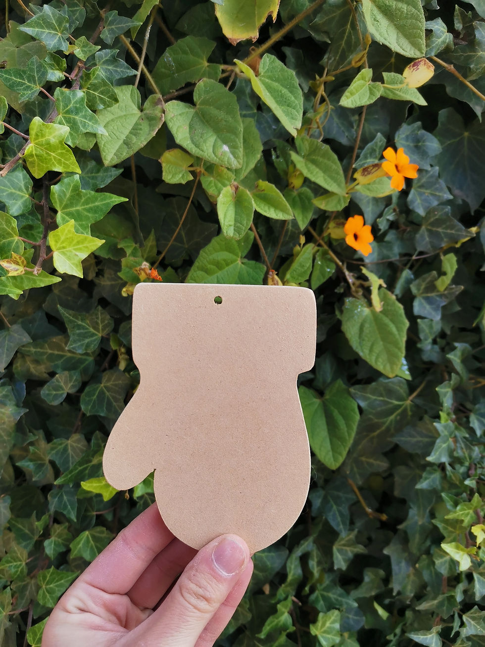 Miniatura: Guante MDF 12 CM , grosor 9mm 