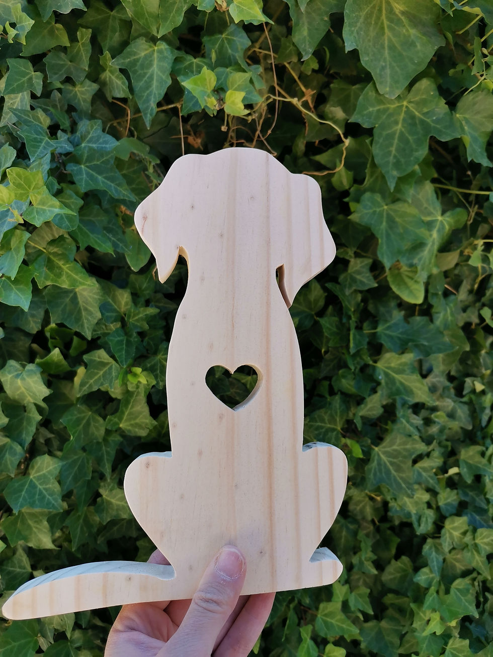Miniatura: Perrito corazón calado 