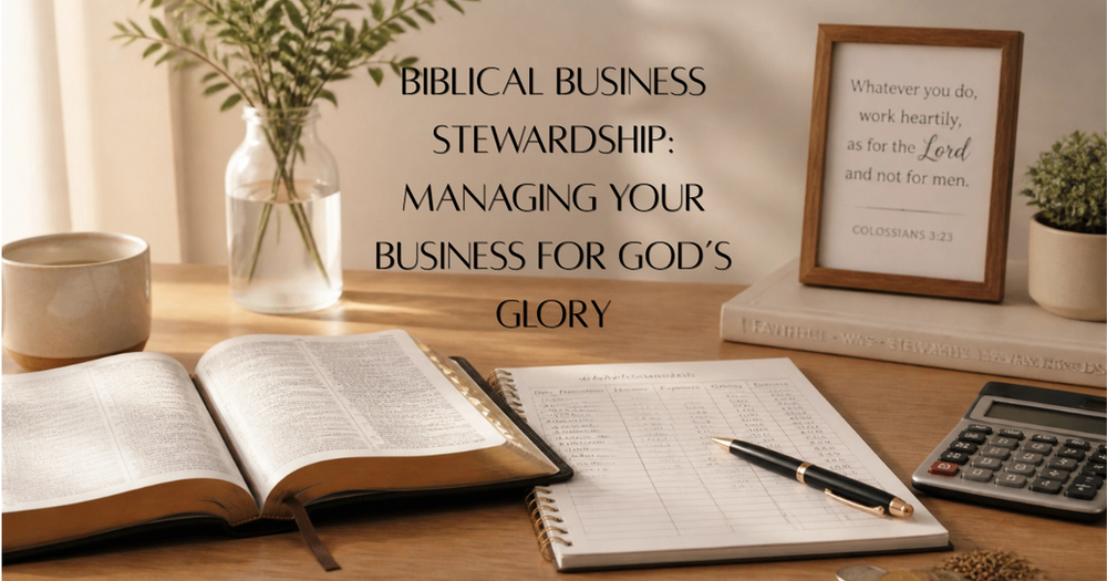 Biblical business stewardship cover