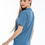 Küçük resim: Fil Nakışlı %100 Pamuk Oversize T-Shirt