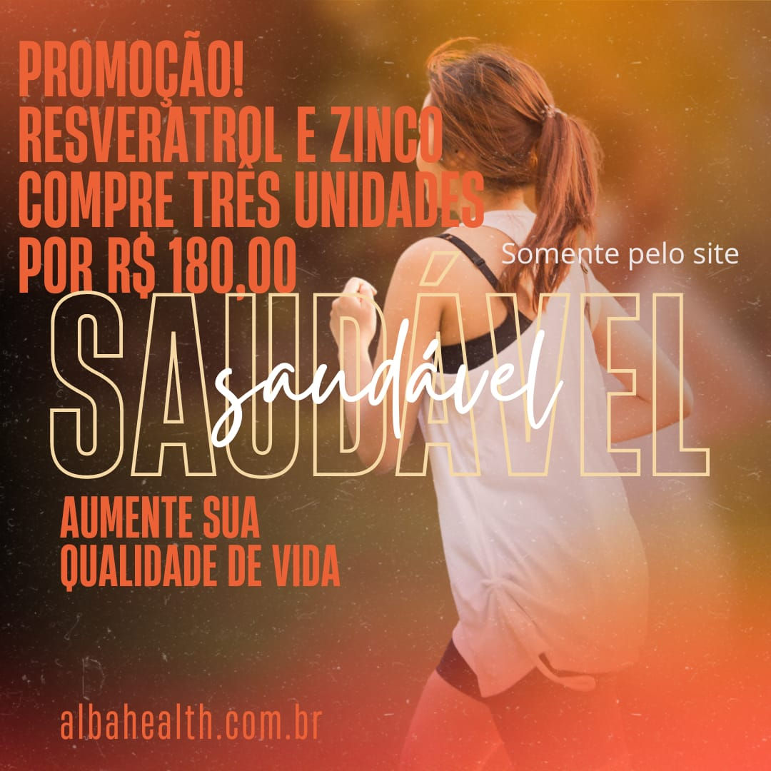 Resveratrol + Zinco - 3 unidades