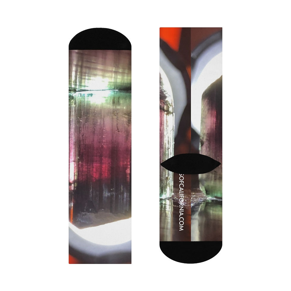 Thumbnail: TOURMALINE Crew Socks